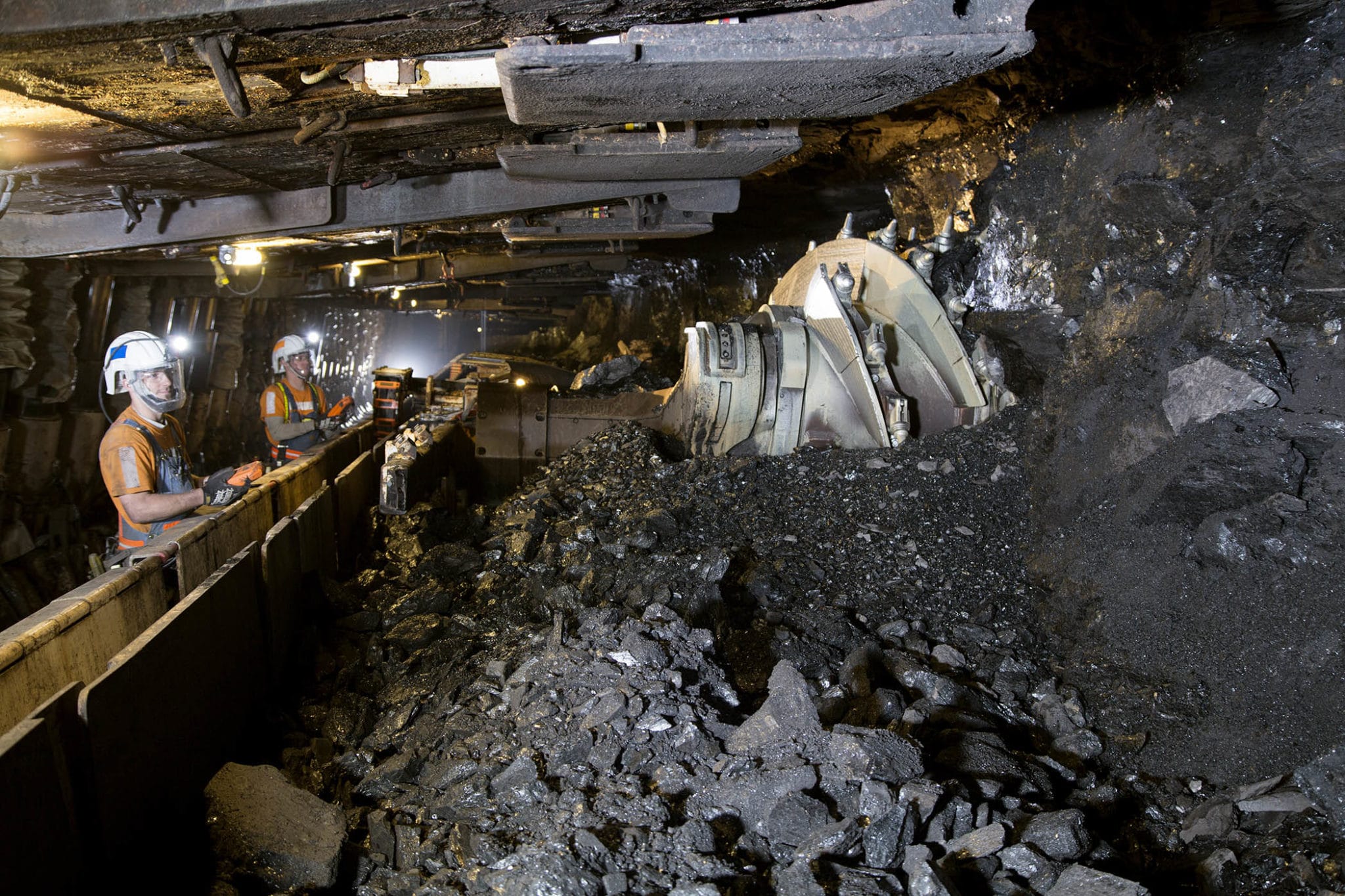 Underground coal mining